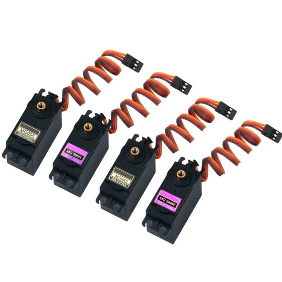 Wholesale High Speed Torque Servos Digital Towerpro MG996R MG996 MG995 Metal Gear Servo for  JR RC Model Helicopter Boat Car